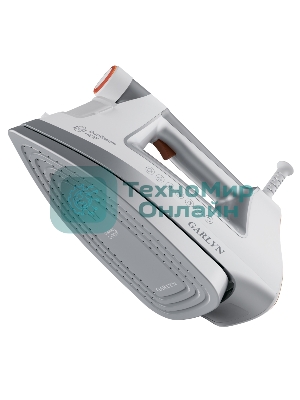 Утюг Garlyn GT-600 Pro белый/серый, 3000 Вт, 50 г/мин, 300 г/мин, 300 мл