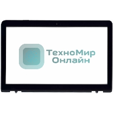 Сенсорное стекло (тачскрин) для Asus N551, черное с рамкой