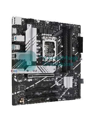 Материнская плата ASUS PRIME B760M-A D4-CSM, LGA 1700, Intel B760, 4xDDR4, 4xSATA, 2xM.2, 3xPCIe 4.0 x16, 1xPCIe 4.0 x4, 1xPCIe x1, 2xHDMI, 1xDP, 1x 2.5Gb LAN, 2xUSB-A 3.2 Gen 2, 4xUSB-A 2.0, 3x3.5 мм, 7.1, mATX