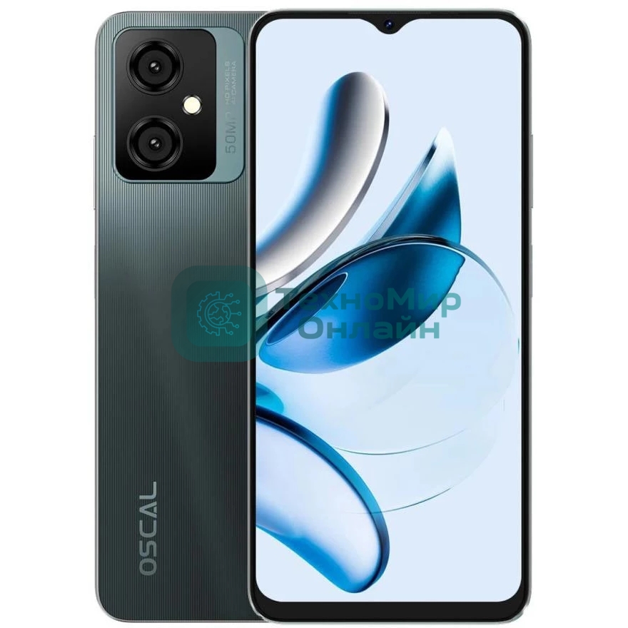 Смартфон OSCAL Tiger 10, 8/256Gb, серый