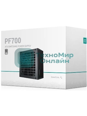 Блок питания Deepcool/GamerStorm PF700, 700Вт, 80 PLUS, 120мм, черный