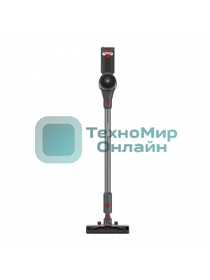Пылесос вертикальный BQ VCA0103H серый, питание от аккумулятора, 50 Вт, уборка сухая, пылесборник 0.9 л