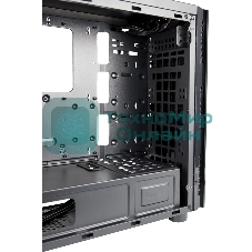 Компьютерный корпус CHIEFTEC HAWK AL-02B-TG-OP без БП, боковая панель из закаленного стекла, черный, ATX