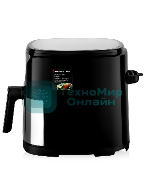 Аэрогриль Brayer BR2037 черный, 1500 Вт, 5 л, сенсор, 7 программ