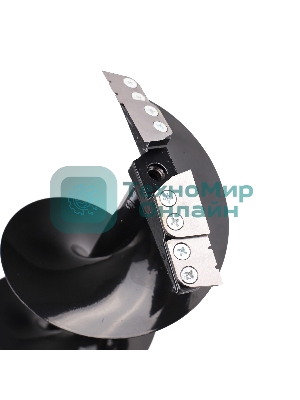 Шнек двухзаходный PATRIOT D 180i для льда, диаметр 180мм, длина 1000мм, смен. ножи (Россия)