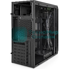 Компьютерный корпус Miditower ExeGate XP-334UC-UNS450 (ATX, БП UNS450 с вент. 12см, 1хUSB/1хUSB 3.0/1хTypeC, аудио, черный)