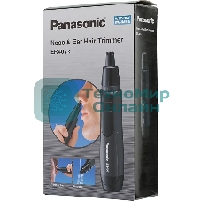 Триммер Panasonic ER407 черный (насадок в компл:1шт)