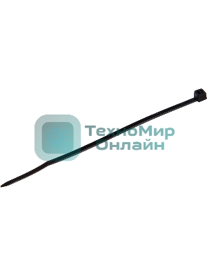 Хомут кабельный КСС 3х100 нейл. черный (уп. 100 шт) Fortisflex 49406