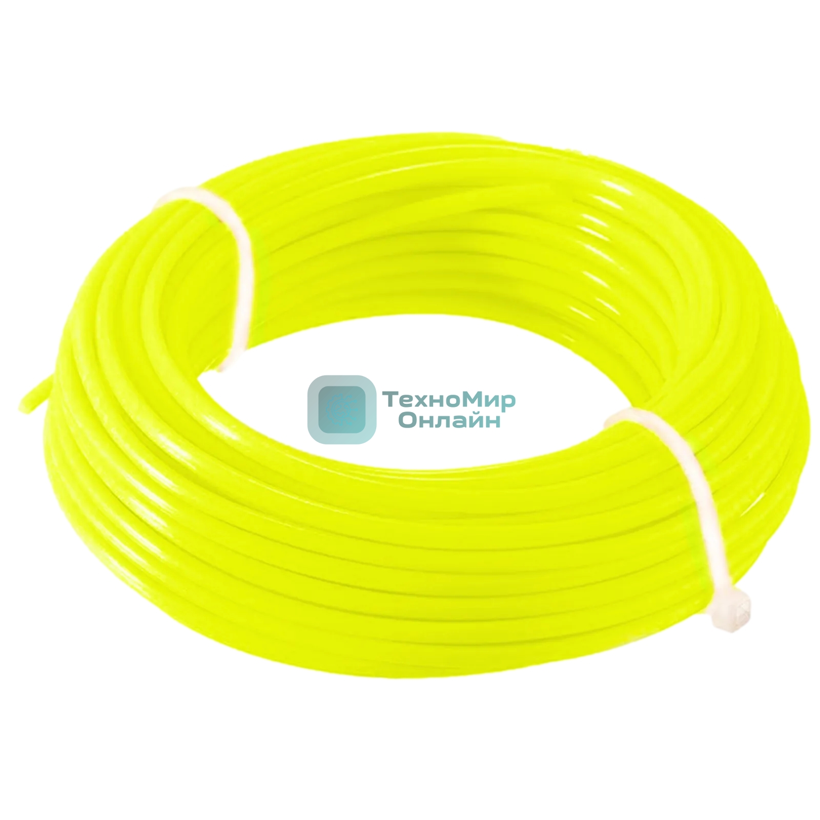 Леска для триммера Denzel квадрат 2 мм х 57 м, блистер FLEX CORD