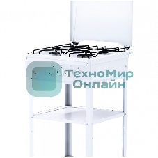 Плита газовая Flama AVG 1401 W белый,крышка