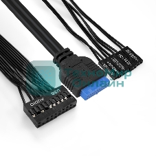 Компьютерный корпус Minitower ExeGate QA-412U-UNS400 (mATX, БП UNS400 с вент. 12см, 2хUSB+2хUSB 3.0, аудио, черный)