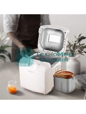 Хлебопечка Kitfort КТ-311 550Вт белый