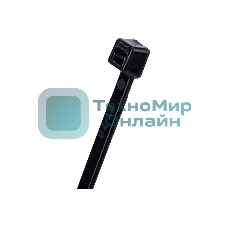 Хомут кабельный 4.8х400 нейл. черный (уп. 100 шт) IEK UHH32-D048-400-100