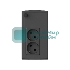 Источник бесперебойного питания CBR ELN-675T-2F-LD Line Interactive 675VA/360W 5Ah12V 2 x Shuko