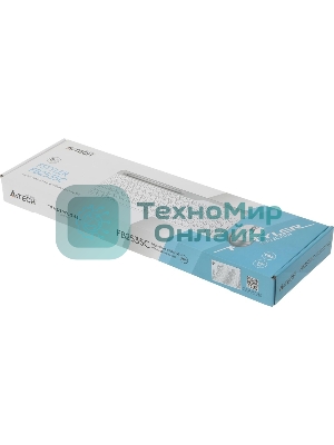 Комплект клавиатура+мышь A4Tech FStyler FB2535C беспроводной, USB + Bluetooth, 2000 DPI, белый