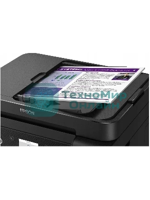 МФУ струйное Epson EcoTank L6270, A4, цветной, печ. до 33/15.5 стр/мин. (ч/б/цв.), 1200 x 4800 dpi (печ.), 1200x2400dpi (скан.), USB, RJ-45, Wi-Fi