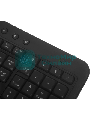 Комплект клавиатура+мышь беспроводной LOGITECH MK540 Advanced black (USB, 1000dpi) (920-008686)