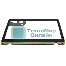 Сенсорное стекло (тачскрин) для Asus Q304 Q304U Q304UA, черное с рамкой