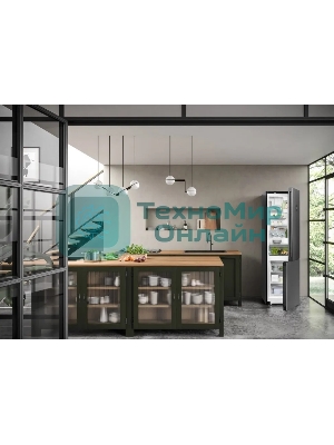 Холодильник Liebherr CNBDC 573I-22 001 черная нержавеющая сталь двухкамерный 266/94л морозилка снизу