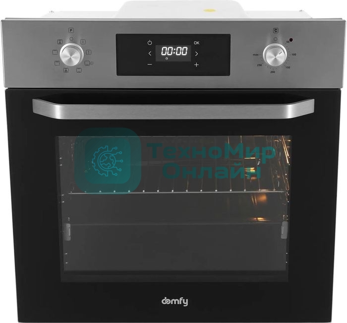 Духовой шкаф Электрический Domfy DM6642EO IX нержавеющая сталь