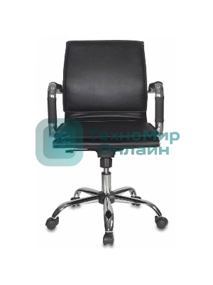 Кресло Бюрократ CH-993-Low/Black черный, экокожа