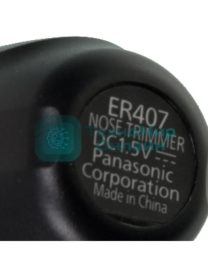 Триммер Panasonic ER407 черный (насадок в компл:1шт)