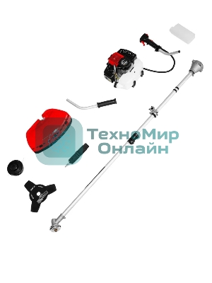 Триммер бензиновый MTX MT-43S, 43 см3, разъемная штанга, состоит из 2 частей