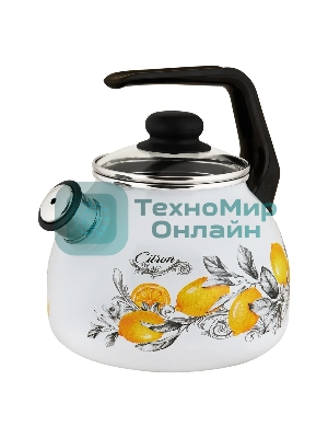 Чайник для плиты APPETITE 4с209я CITRON эмал 3,0 л