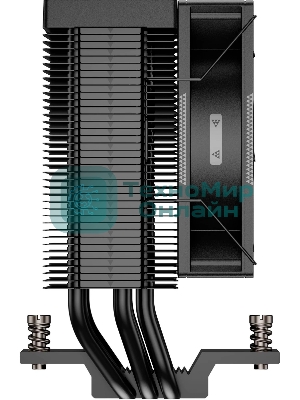 Устройство охлаждения(кулер) PcCooler R300 BK Soc-AM5/AM4/1200/1700/1851 черный 4-pin 18-30dB Al+Cu 150W Ret (R300-BKNWYX-US)