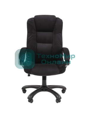 Кресло Chairman Home 600 черный, ткань, 120 кг