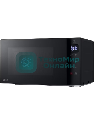 Микроволновая печь LG MH6032GAS черный, 20 л, 700 Вт, переключатели - сенсор