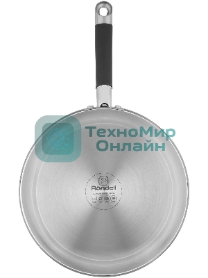Сковорода Rondell Prime RDS-1676, 24 см, без крышки, стальной