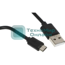 Кабель Buro BU-MICROUSB-1M USB (m)-micro USB (m) 1м черный