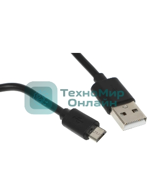 Кабель Buro BU-MICROUSB-1M USB (m)-micro USB (m) 1м черный