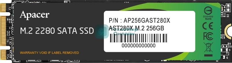 Накопитель SSD Apacer M.2 2280 256GB AST280X Client SATA