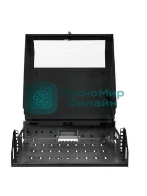 Шкаф коммутационный NTSS (NTSS-SOHO5U-BL) настенный 5U 520x140 мм пер. дв. стекл несъемн. бок. пан. 80 кг черный