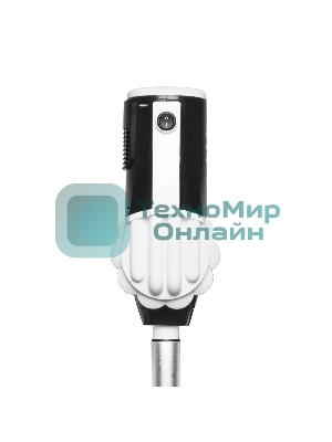 Пылесос вертикальный BBK BV2512 черный/белый, питание от сети, 100 Вт, уборка сухая, пылесборник 0.5 л