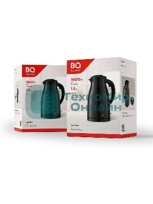 Чайник электрический BQ KT1709S черный. Мощность:1800/Объем:1,5