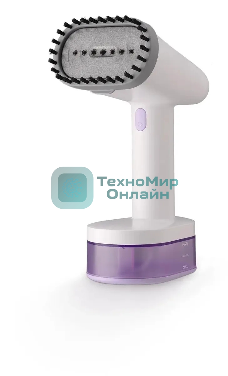 Отпариватель BQ SG1008H белый/фиолетовый, 1600 Вт, 29 г/мин, 250 мл