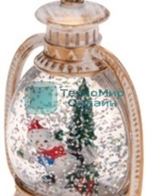 Светильник декоративный (фигура) Neon-night Фонарик с эффектом снегопада и подсветкой