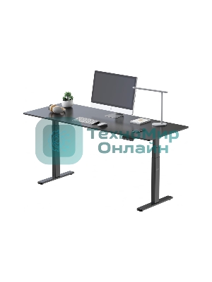 Подстолье Cactus CS-EDLF-BK каркас черный