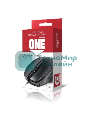 Мышь проводная Smartbuy (SBM-210-K) ONE 210-K черный
