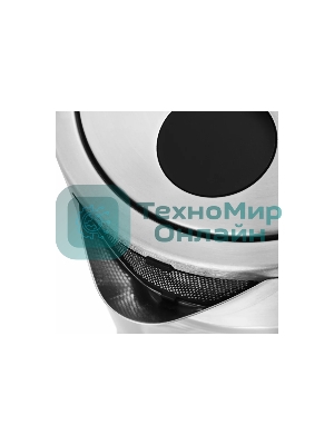 Чайник электрический Kitfort КТ-647 1л. 2200Вт нержавеющая сталь/черный (корпус: стекло)