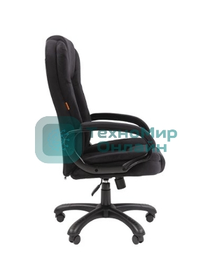 Кресло Chairman Home 600 черный, ткань, 120 кг