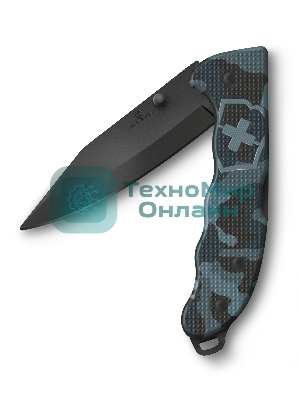 Нож перочинный Victorinox Evoke BSH Alox Navy (0.9425.DS222) 136мм 4функц. синий камуфляж подар.коробка