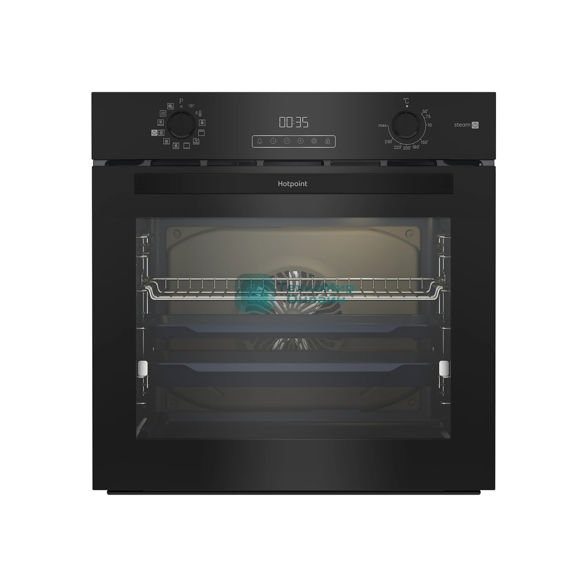 Духовой шкаф электрический Hotpoint HSTF 1231 JSAH BLG черный