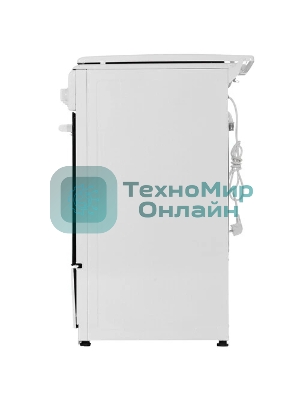 Плита комбинированная Cezaris ПГЭ 1000-05 белый, конфорок 4 шт, духовка 45 л, 51 см x 85 см x 52 см