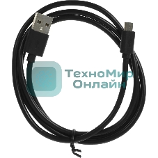 Кабель Buro BU-MICROUSB-1M USB (m)-micro USB (m) 1м черный