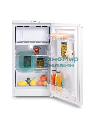 Холодильник Бирюса 408 белый однокамерный 88/27л морозилка сверху