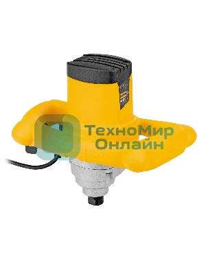 Миксер строительный Denzel EM-1-1200, 1200 Вт, 0-680 об/мин